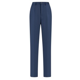 Online order elastic waist trousers Customized work straight sapphire blue dark check women's trousers Women's trousers supplier 50%polyester 50% wool 270g WK5009 CHENSHANG SKWT019 Online order elastic waist trousers Customized work straight sapphire blue dark check women's trousers Women's trousers supplier 50%polyester 50% wool 270g WK5009 CHENSHANG SKWT019